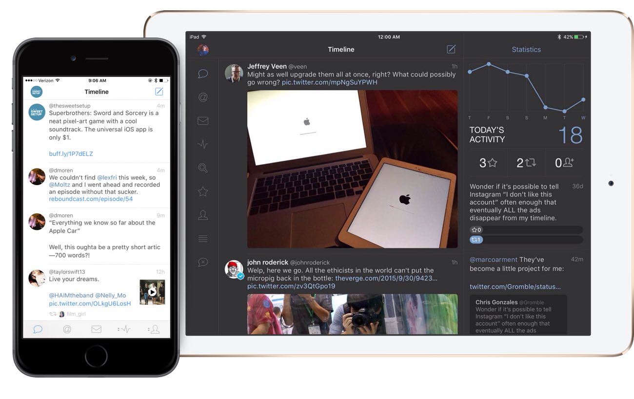Tweetbot is available for zagruzki 4 comments