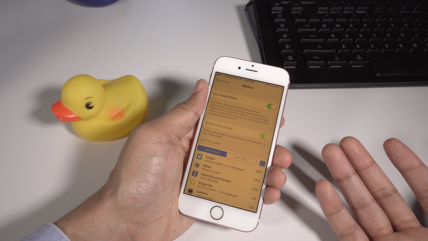 A new way to simultaneously include Night Shift and power saving mode