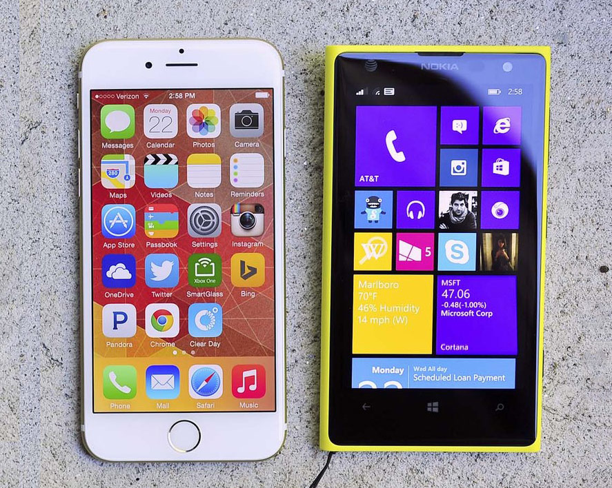 The share of Windows Phone in the smartphone market has fallen below 1 percent, iOS holds 14.8% of the The share of Windows Phone in the smartphone market has fallen below 1 percent, iOS holds 14.8% of the