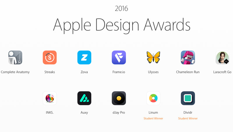 The best of the best 2016: top applications for iPhone, iPad and Mac by Apple The best of the best 2016: top applications for iPhone, iPad and Mac by Apple