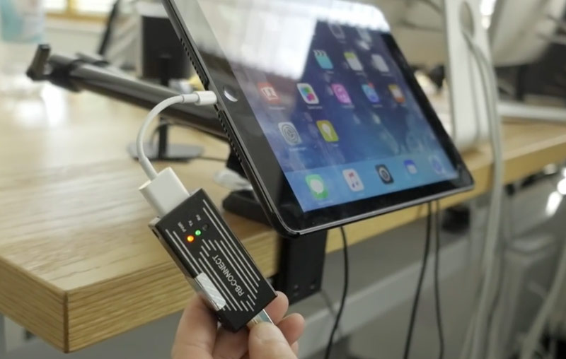 The Germans released an Ethernet adapter for the iPhone and iPad [video]