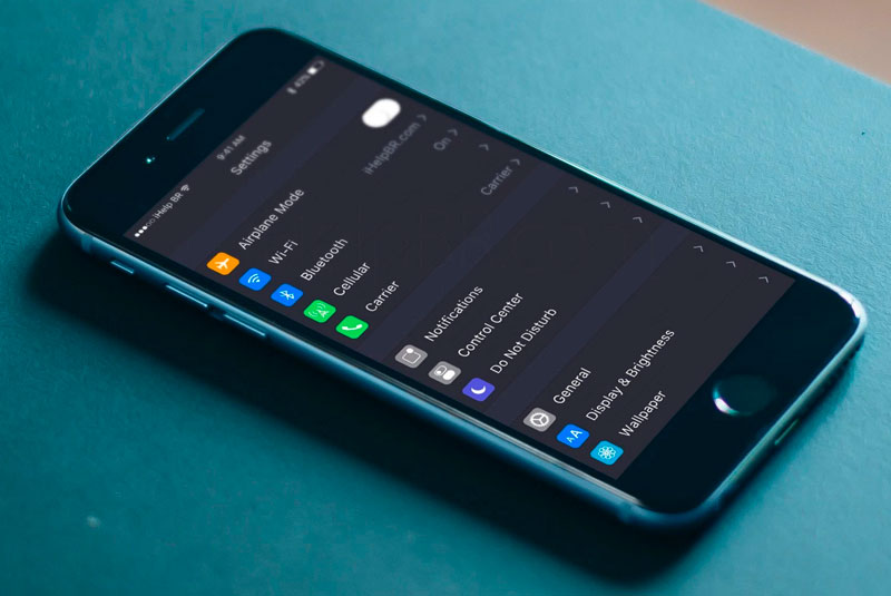 How to activate dark theme on the iPhone and iPad without jailbreak
