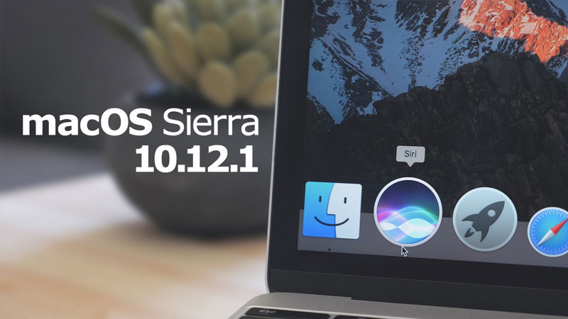 Apple released macOS Sierra 10.12.1 error correction