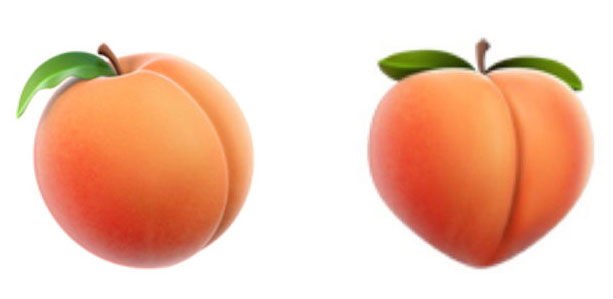 Apple back in iOS 10.2 the Emoji with the peach for the "sexting" after user complaints Apple back in iOS 10.2 the Emoji with the peach for the "sexting" after user complaints