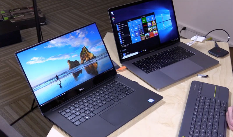 MacBook Pro vs Dell XPS 15: performance test games MacBook Pro vs Dell XPS 15: performance test games