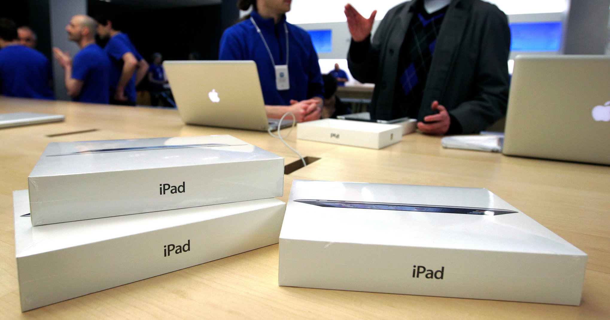 What happens to the iPad?