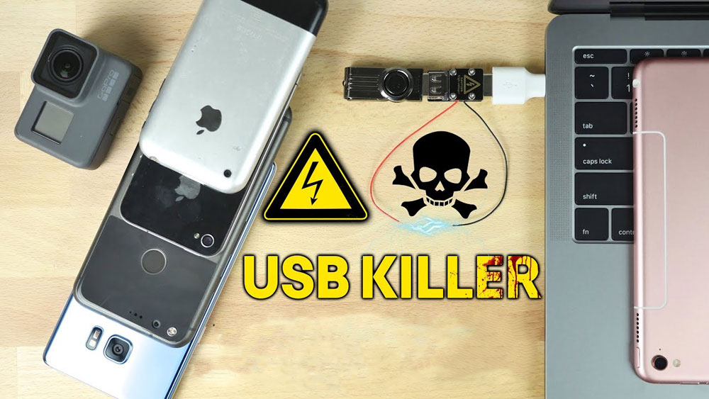 New MacBook Pro not have survived after connecting "flash killer" [video]