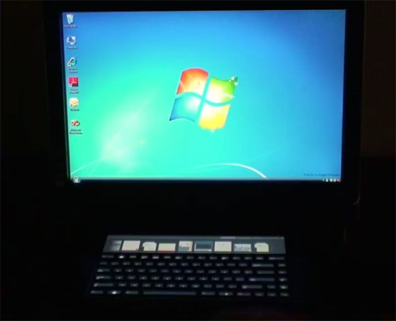 Microsoft: we've developed a keyboard with Touch pannel Bar for 7 years prior to Apple [video]