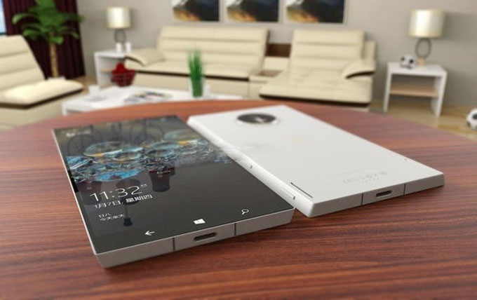 Image flagship smartphone Microsoft Surface Phone allow you to evaluate its design Image flagship smartphone Microsoft Surface Phone allow you to evaluate its design