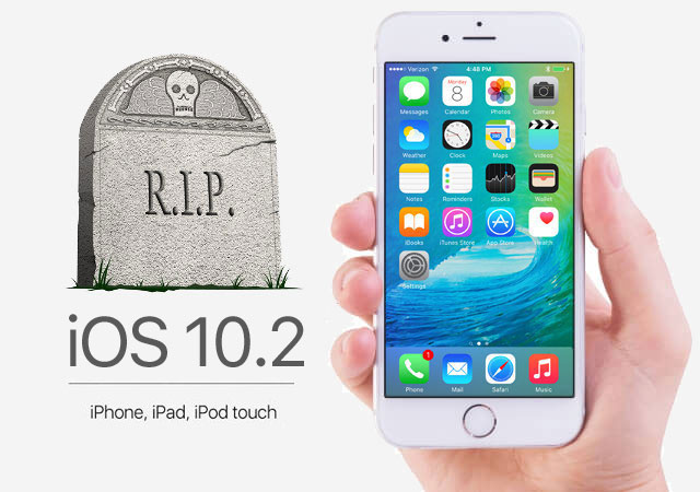 Apple stopped signing iOS 10.2, to roll back any longer Apple stopped signing iOS 10.2, to roll back any longer