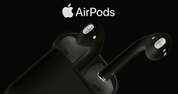 The designer presented a luxury concept AirPods in the color "black onyx" The designer presented a luxury concept AirPods in the color "black onyx"