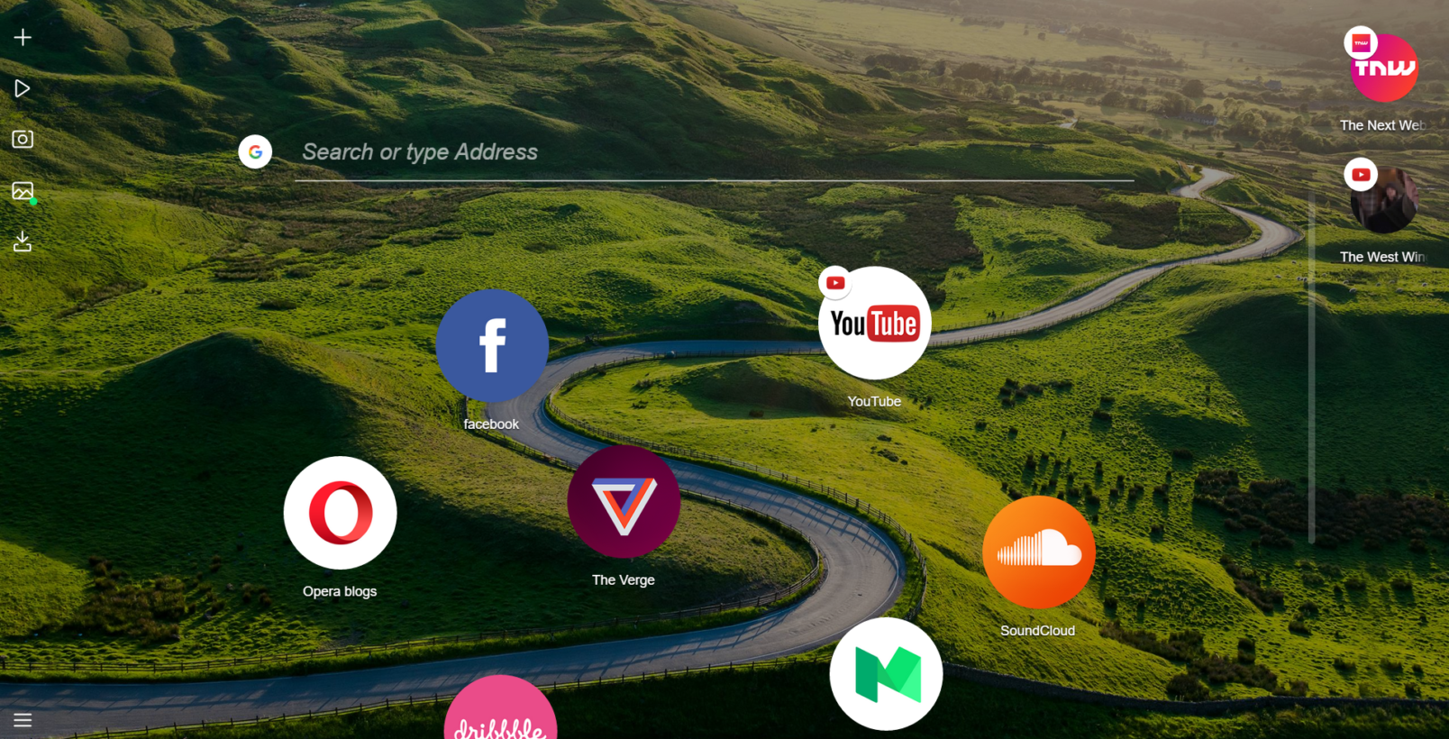 Opera introduced Neon is the new concept web browser Opera introduced Neon is the new concept web browser
