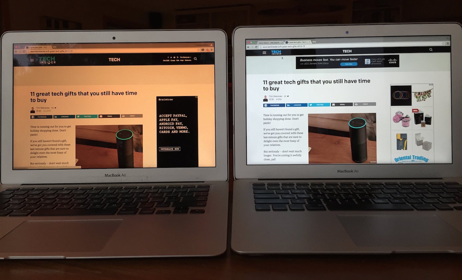 How does the Night Shift in macOS Sierra 10.12.4