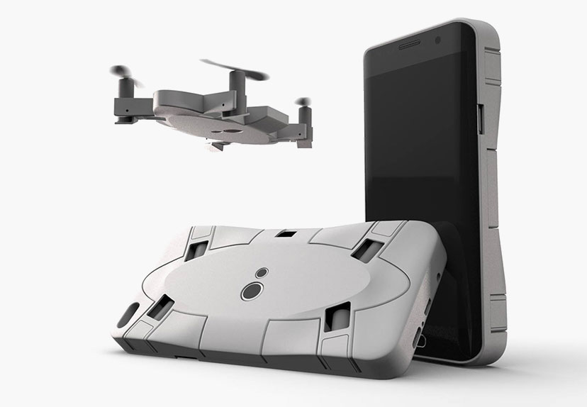 Case-Selfly drone for iPhone taking a selfie from any point [video]