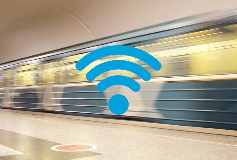 In metro St. Petersburg has launched free Wi-Fi In metro St. Petersburg has launched free Wi-Fi