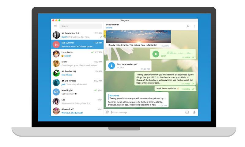 Telegram launched voice calls version of messenger for Mac and Windows Telegram launched voice calls version of messenger for Mac and Windows