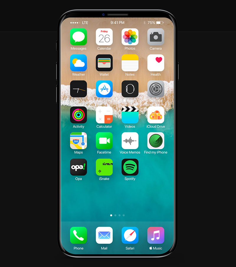 New concept shows iPhone jubilee 8 c of the ceramic body 11 and iOS [video]