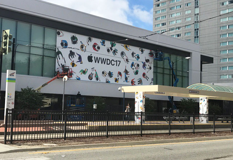 Apple started preparing the Fairgrounds McEnery to 2017 WWDC [photo]