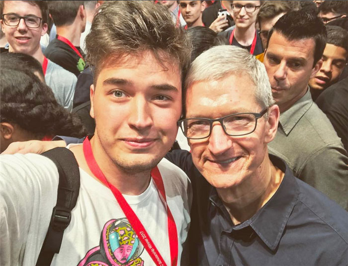 A student from Voronezh is the second time I went to WWDC in California A student from Voronezh is the second time I went to WWDC in California