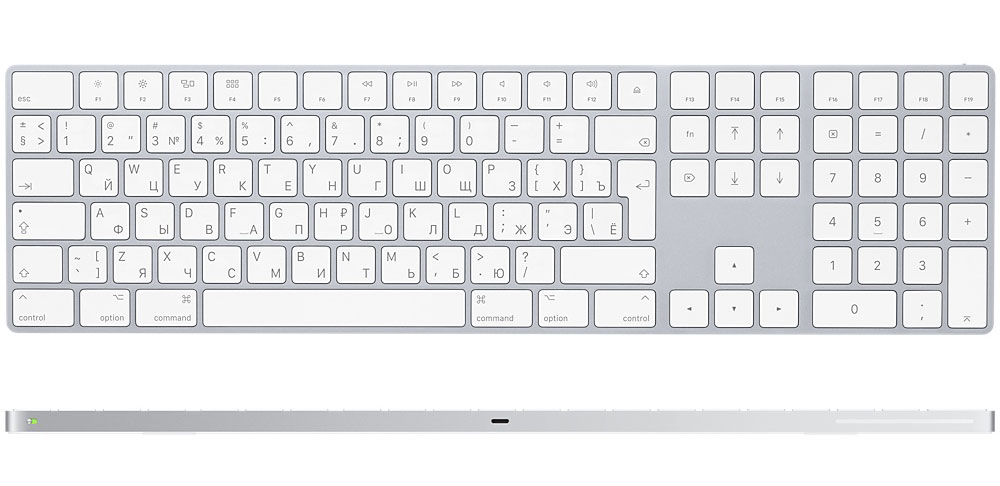 Apple releases wireless keyboard Magic Keyboard with numeric keypad for 9500 rubles Apple releases wireless keyboard Magic Keyboard with numeric keypad for 9500 rubles