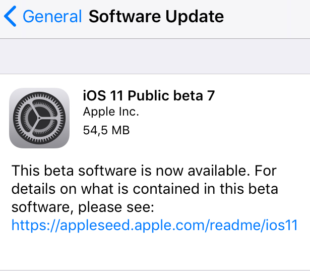 Apple выпустила iOS 11 Public beta 7 для iPhone, iPad и iPod Apple выпустила iOS 11 Public beta 7 для iPhone, iPad и iPod