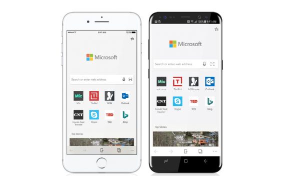 Microsoft has opened beta-testing Edge for iOS and Android