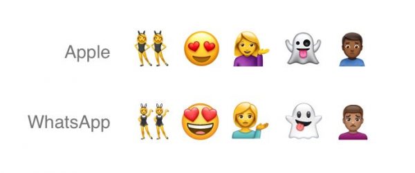 WhatsApp got its own emojis copied from Apple
