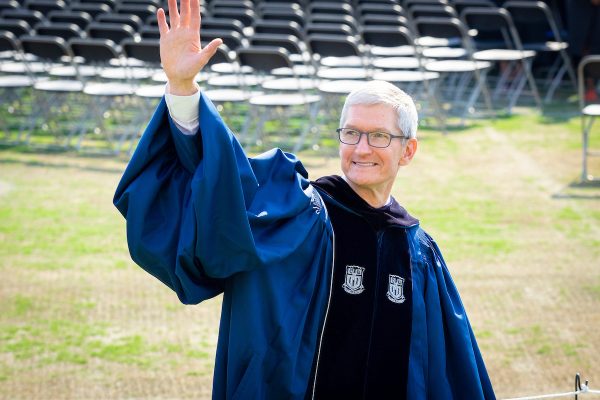Tim cook spoke to the graduates of Duke University Tim cook spoke to the graduates of Duke University