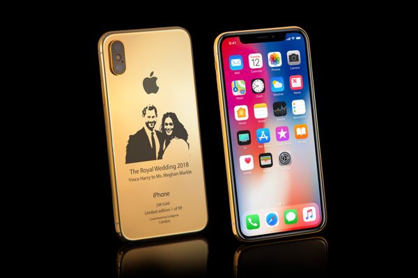 In honor of the Royal wedding issued a commemorative iPhone In honor of the Royal wedding issued a commemorative iPhone