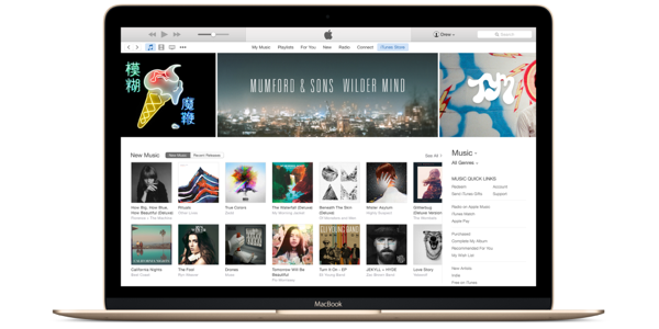 The new version of iTunes for Mac and Windows