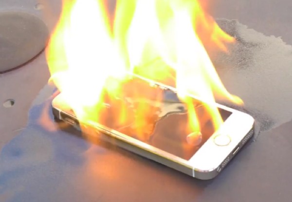 iPhone has become the cause of fire in Las Vegas iPhone has become the cause of fire in Las Vegas