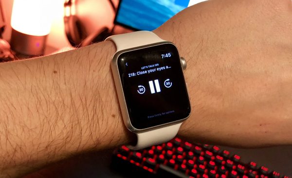 Apps for listening to podcasts will work with limitations on the Apple Watch