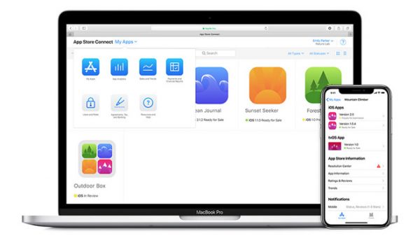 Apple released the app Store Connect to help developers Apple released the app Store Connect to help developers