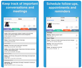 What's in my iPhone: Contacts Journal CRM — contact management system What's in my iPhone: Contacts Journal CRM — contact management system