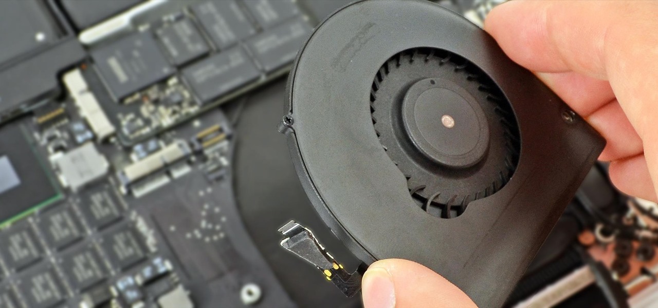 How to manually adjust the speed of the fan in the MacBook How to manually adjust the speed of the fan in the MacBook