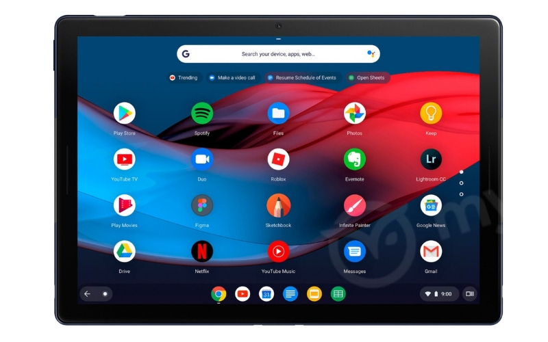 The first pictures of tablet Google Pixel Slate on Chrome OS