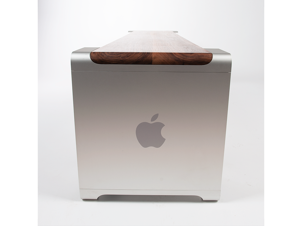 The designer has transformed the Power Mac G5 and Mac Pro in expensive bench
