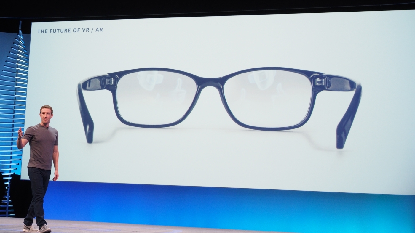 Facebook has confirmed that it is working on augmented reality glasses Facebook has confirmed that it is working on augmented reality glasses
