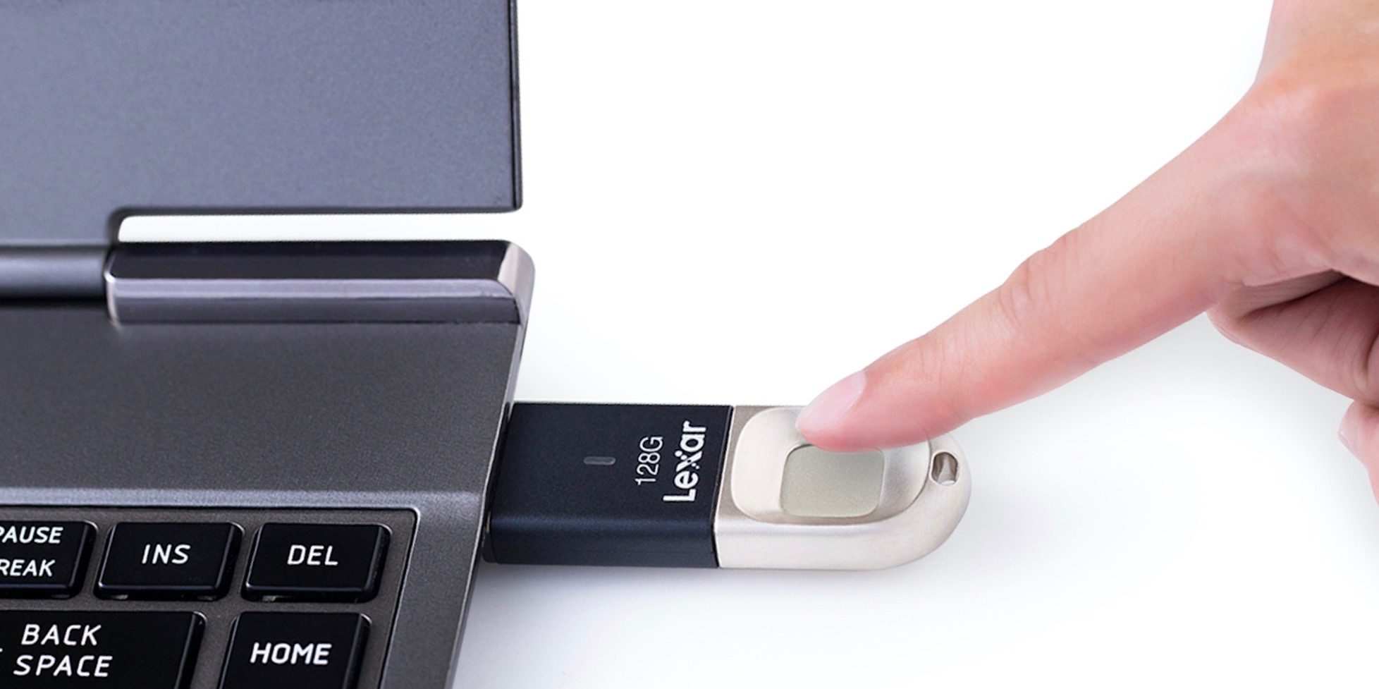 USB flash drive with biometric protection for those who are worried about data security USB flash drive with biometric protection for those who are worried about data security
