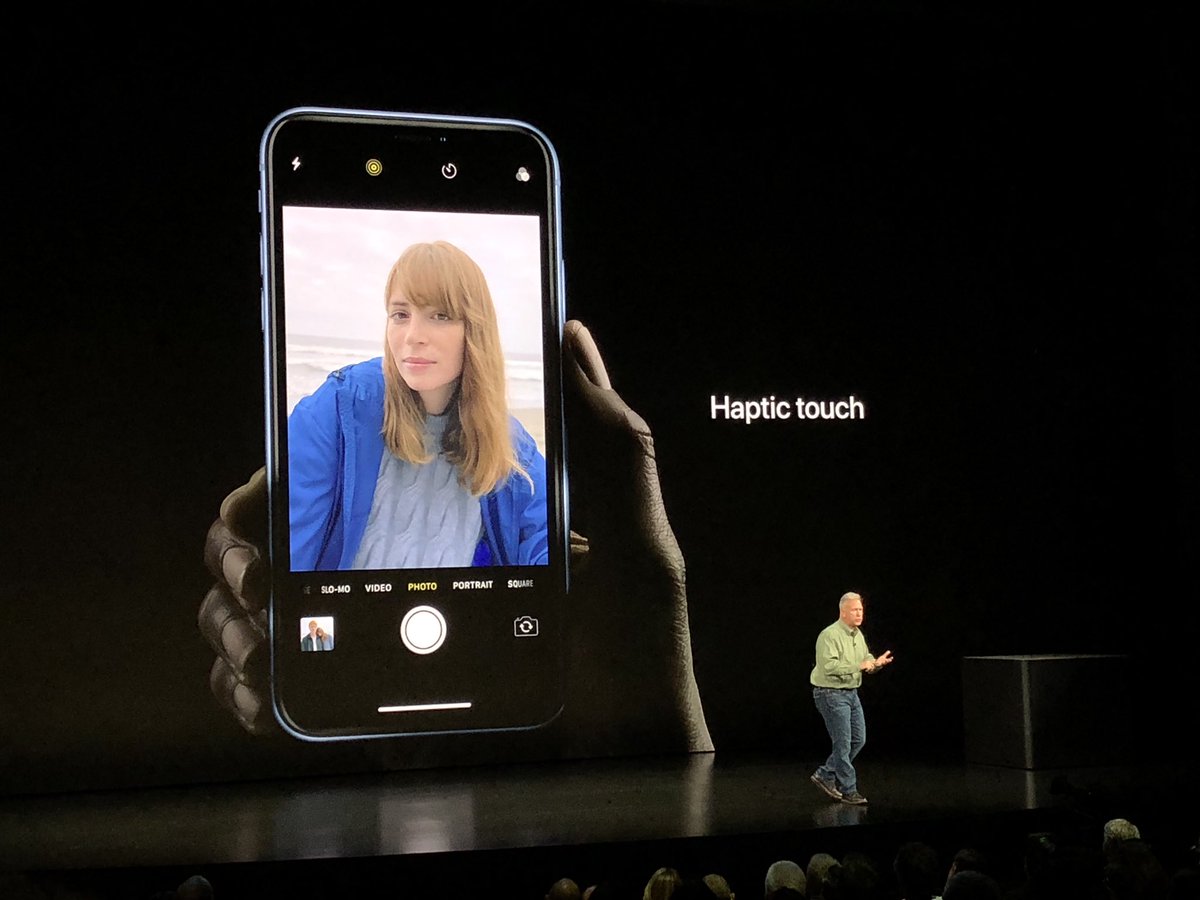 Apple will improve the function Haptic Touch iPhone XR in the next iOS update