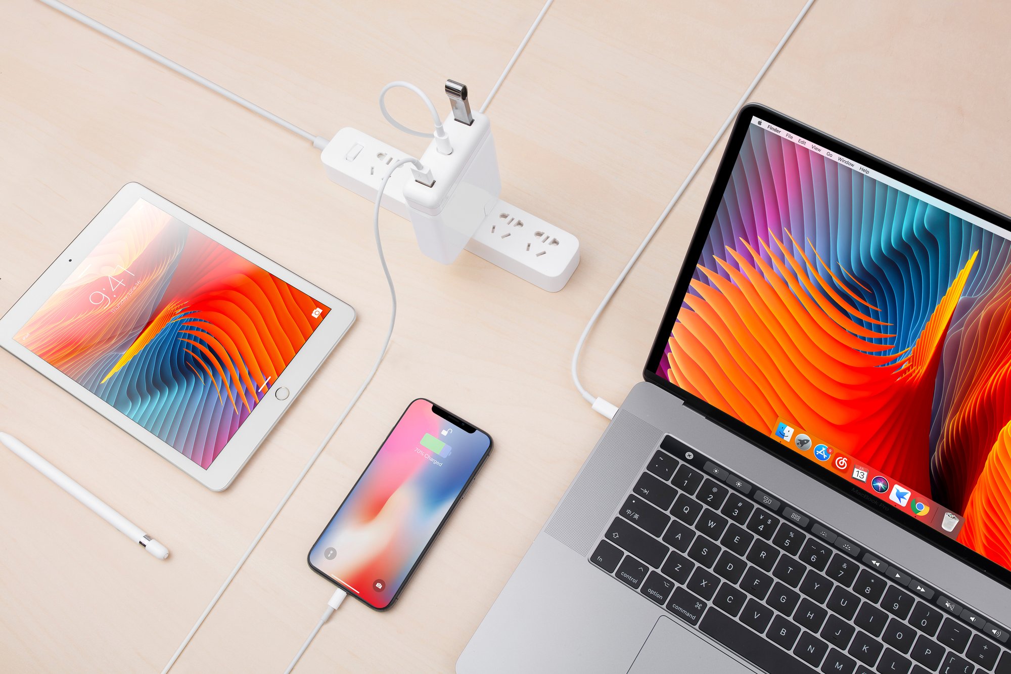 Hyper has released a unique USB hub-C, which is connected directly to the power supply MacBook Hyper has released a unique USB hub-C, which is connected directly to the power supply MacBook