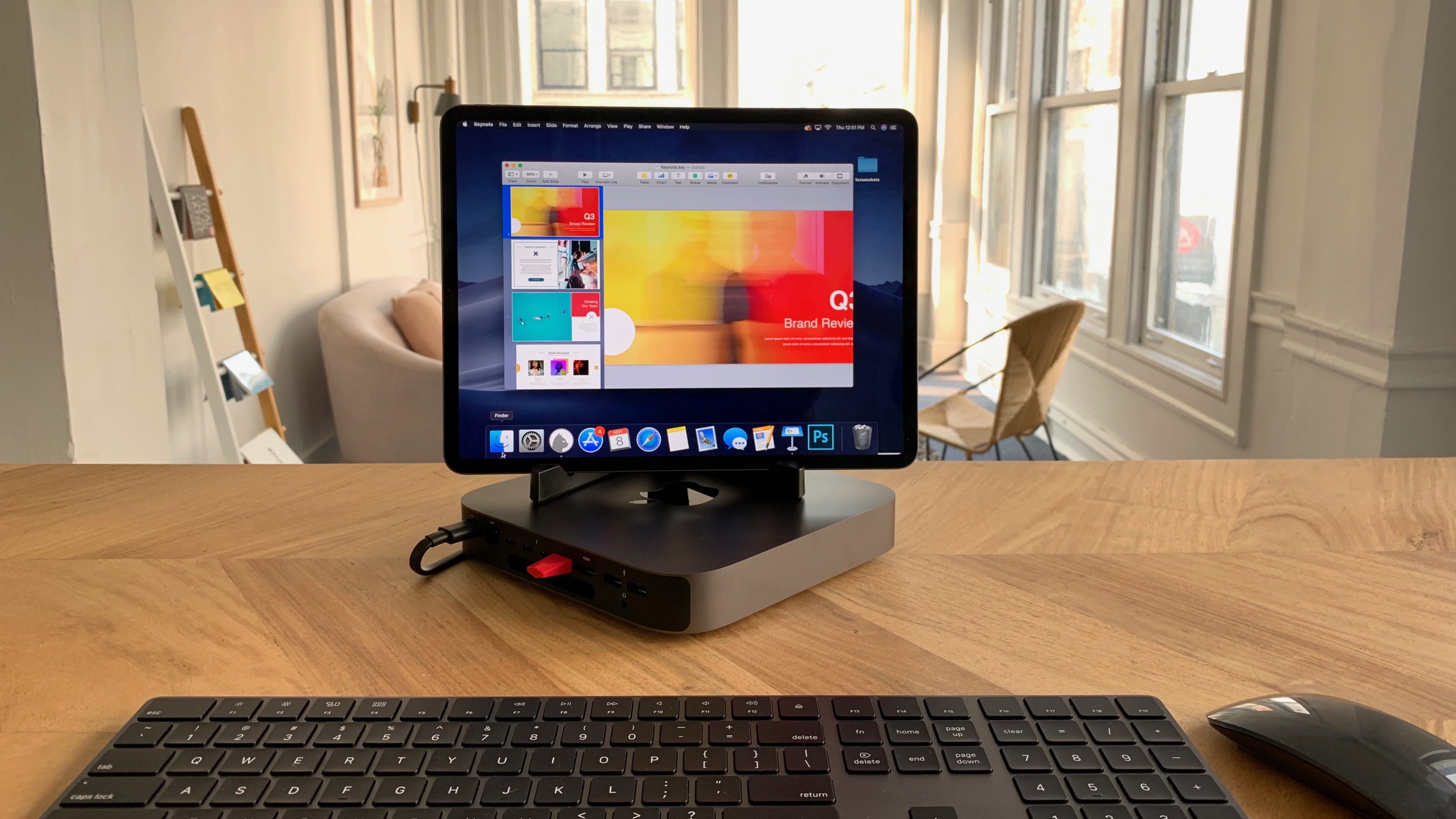How to use the iPad Pro as a primary monitor with Mac mini