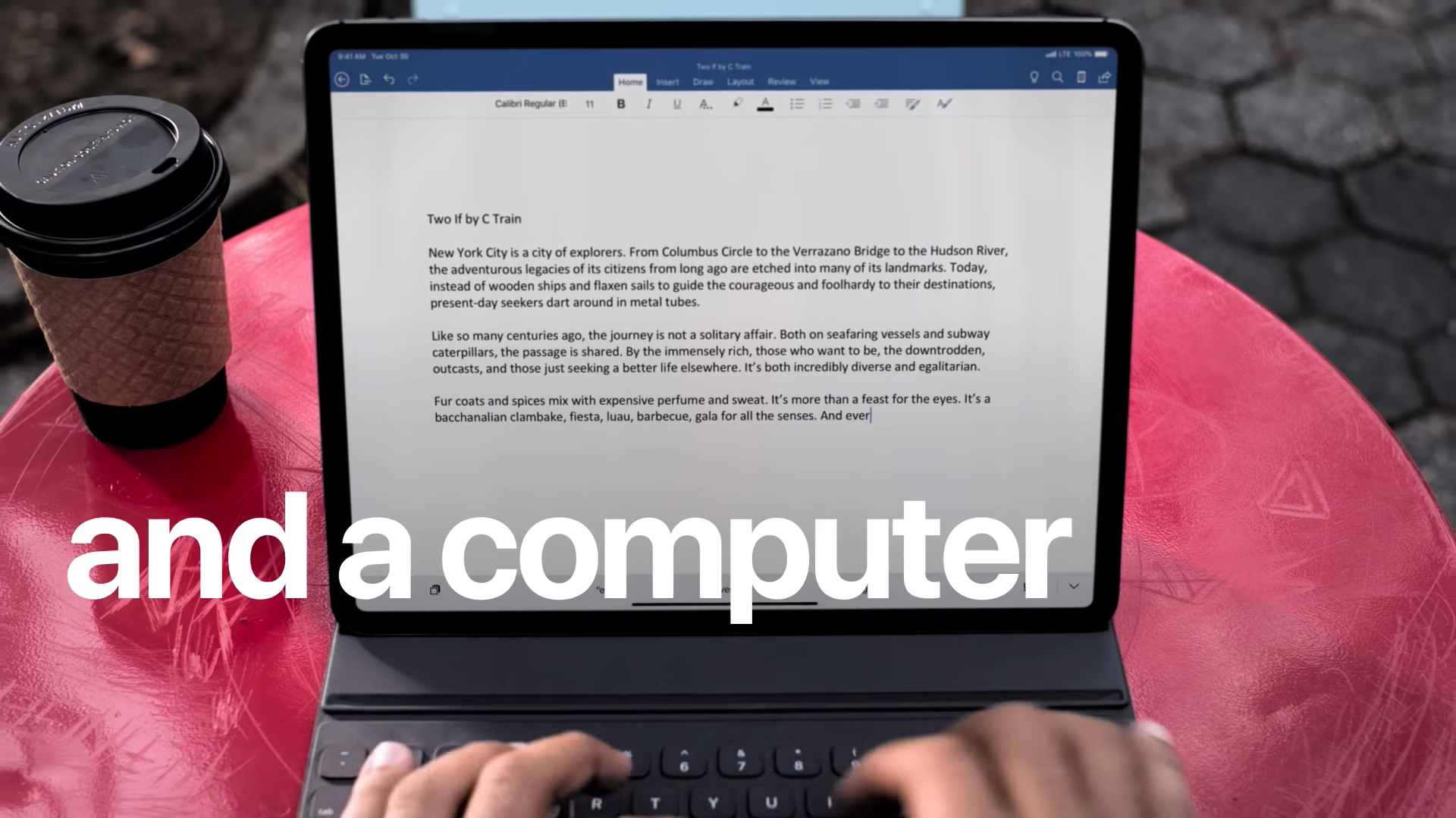 In a new video Apple iPad Pro 2018 equates to computers In a new video Apple iPad Pro 2018 equates to computers