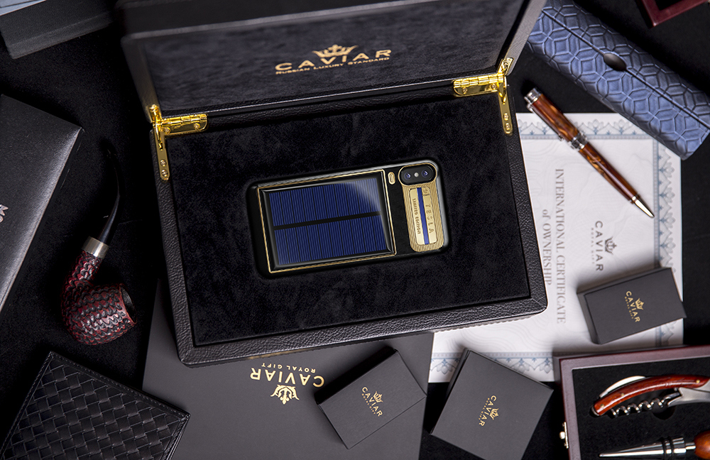 Caviar has released the iPhone c the solar panel. It is expensive and pointless Caviar has released the iPhone c the solar panel. It is expensive and pointless