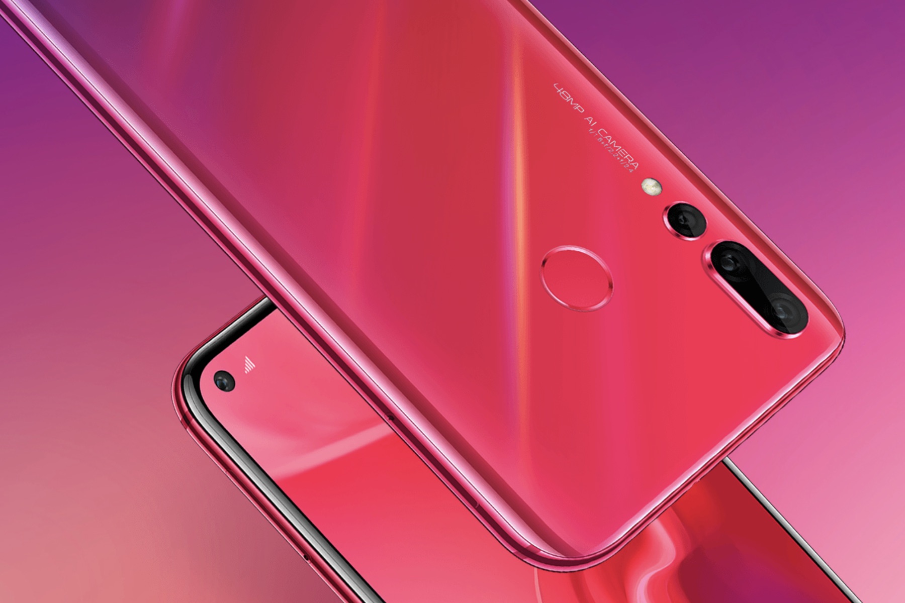 Huawei Nova 4: perforated design and a 48-megapixel camera Huawei Nova 4: perforated design and a 48-megapixel camera