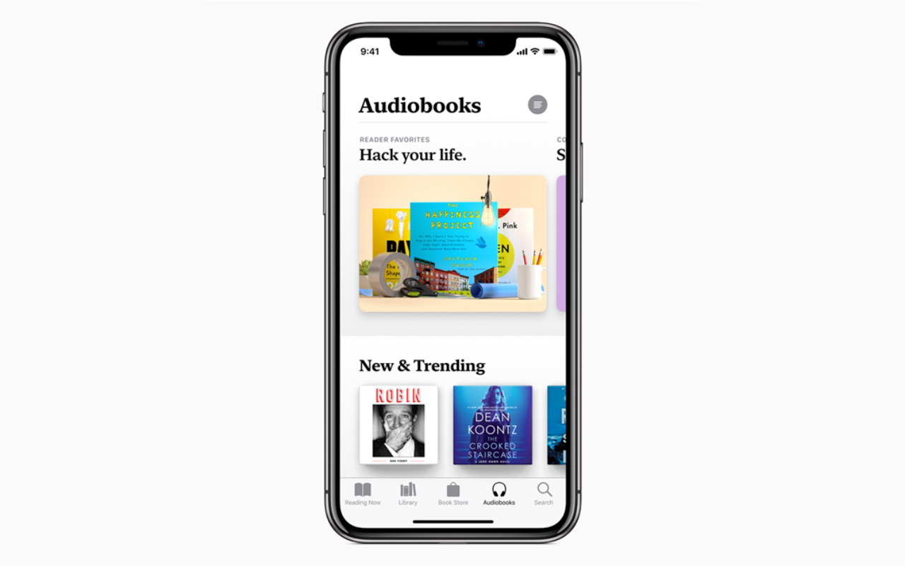 In the Apple Books added six audiobooks, voiced by the celebrity voices In the Apple Books added six audiobooks, voiced by the celebrity voices