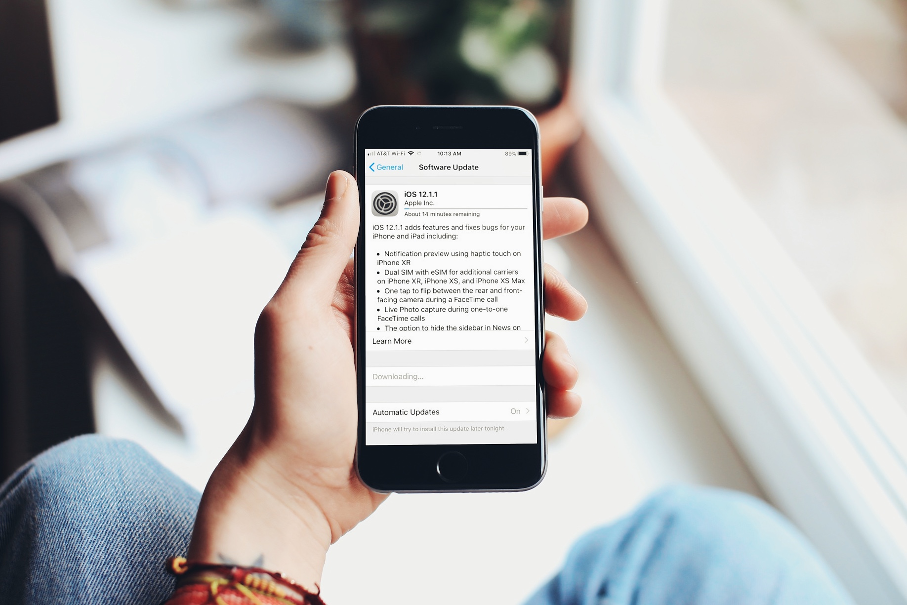 How to stop the download of the new version of iOS How to stop the download of the new version of iOS