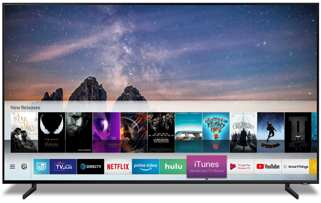Apple installs iTunes and AirPlay on 2 Samsung TVs Apple installs iTunes and AirPlay on 2 Samsung TVs