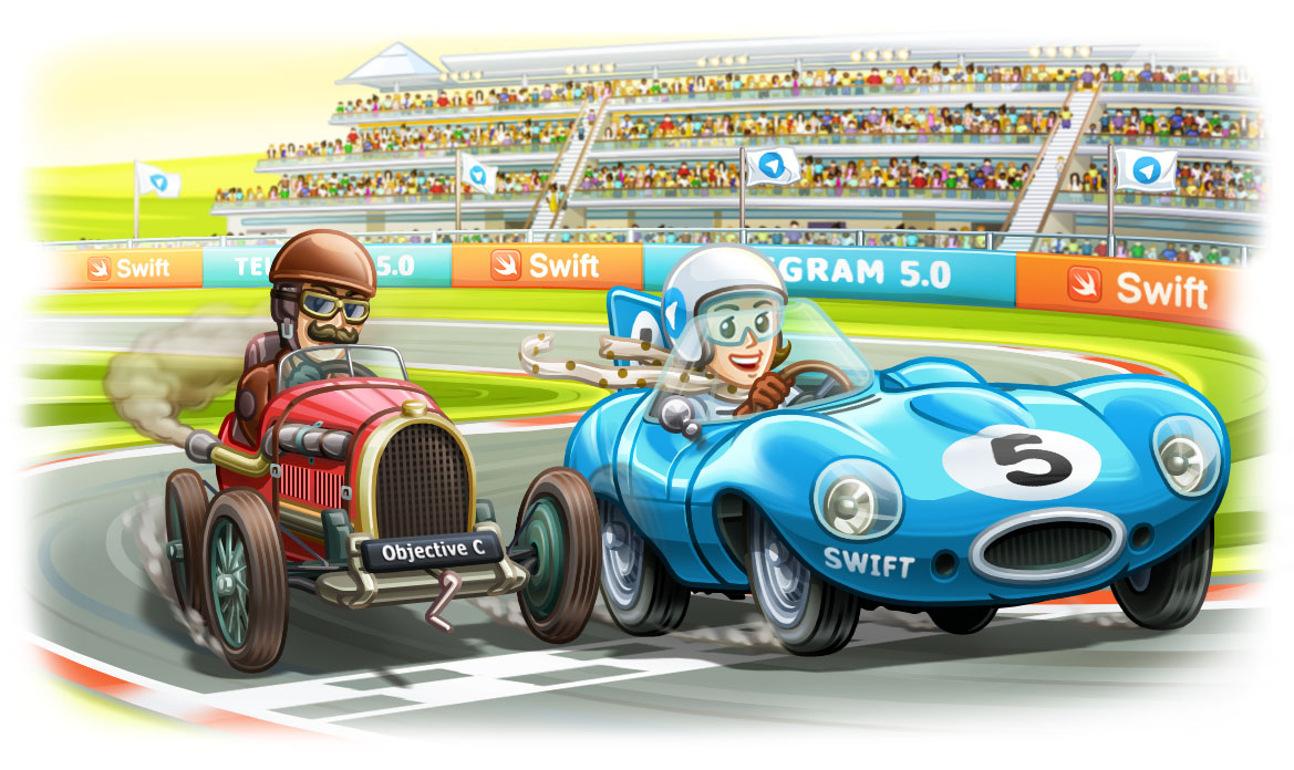 New update Telegram 5.0, which crashes the app